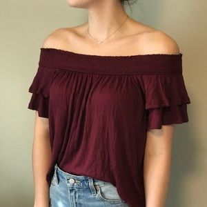 Off the shoulder top